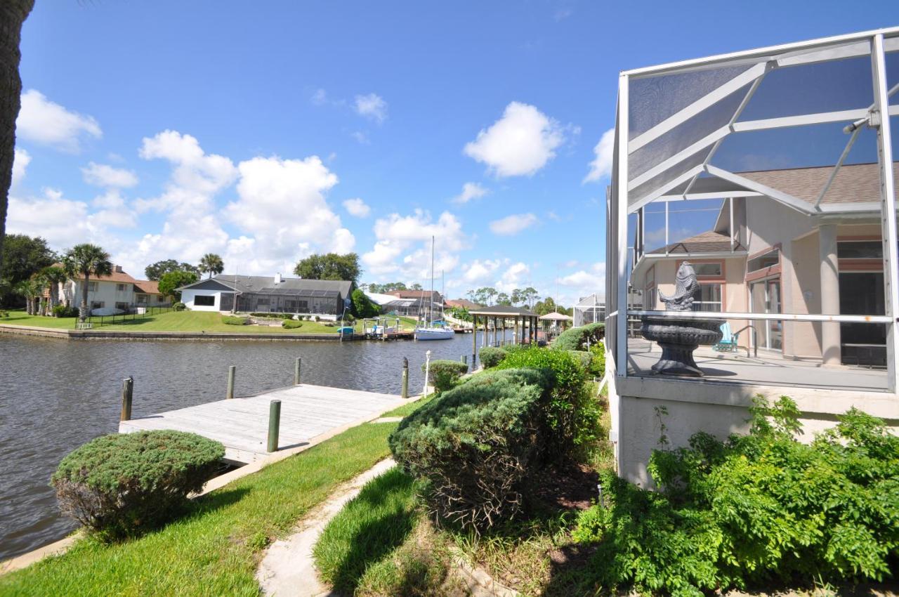 Sunset Bay Beautiful Pool Home - Bring Your Boat Or Jet Ski - Canal With Dock- Sleeps 10 - 4 Bd Palm Coast Esterno foto