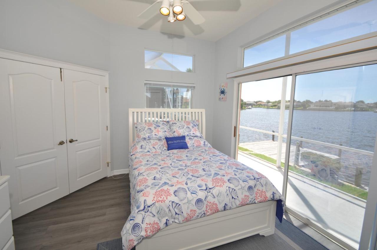 Sunset Bay Beautiful Pool Home - Bring Your Boat Or Jet Ski - Canal With Dock- Sleeps 10 - 4 Bd Palm Coast Esterno foto